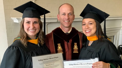 Hannah Rennolds, Prof. Harris, snd Bianca Chaidez